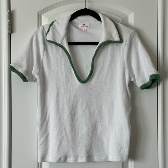 Sundry Loop Terry polo, size XS - Picture 2 of 3